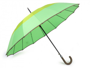 Velký rodinný deštník s pruhy