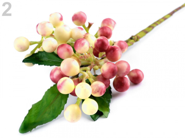 Umělé bobule k aranžování