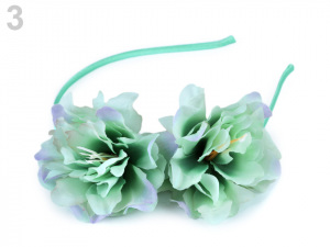 Čelenka do vlasů s květy ibišku