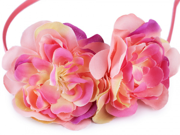 Čelenka do vlasů s květy