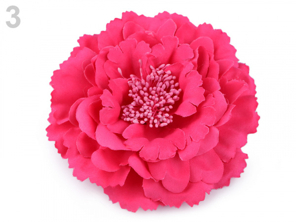 Brož / ozdoba růže Ø11 cm