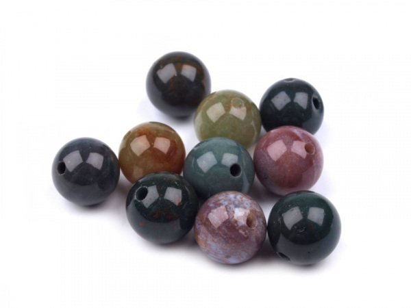 Minerálové korálky Achát Ø10 mm