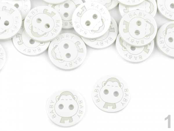 Knoflík dětský velikost 24"