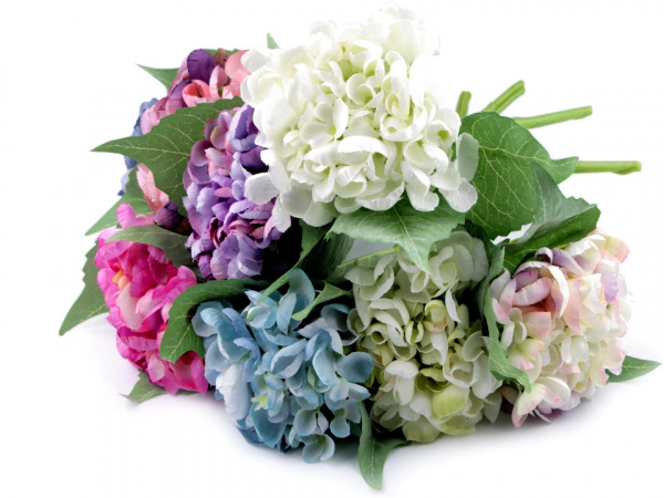 Umělá hortenzie k aranžování
