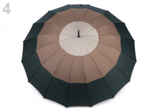 Velký rodinný deštník s pruhy