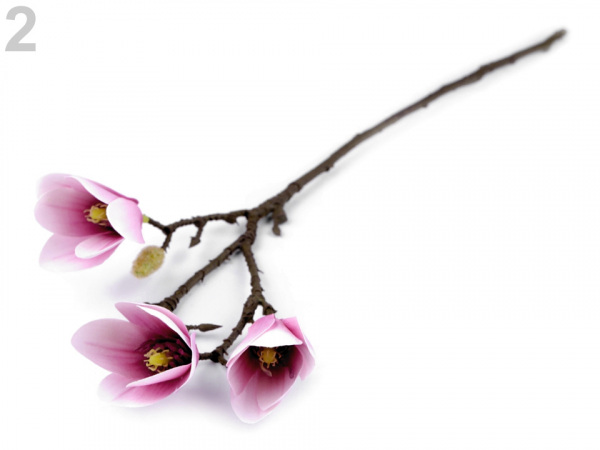 Velká umělá větvička magnolie