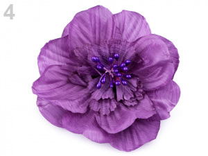 Brož / ozdoba růže Ø10 cm