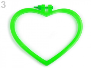 Vyšívací rámeček srdce