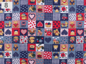 Flanel jednostranný mix dětských motivů