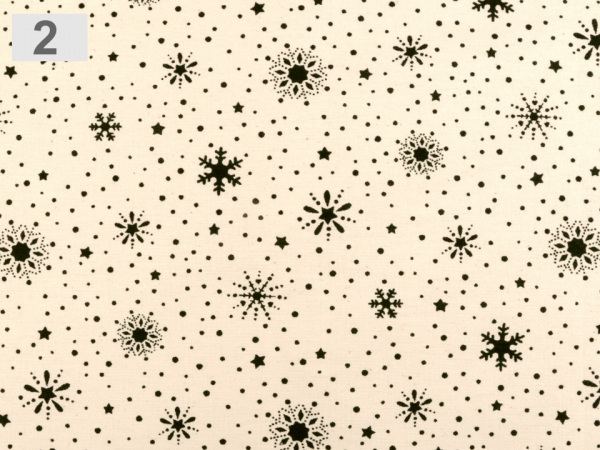 Bavlněná látka vločky