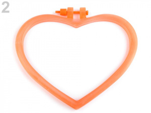 Vyšívací rámeček srdce