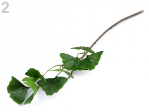 Umělá větvička ginko biloba k aranžování