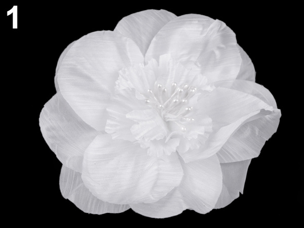 Brož / ozdoba růže Ø10 cm