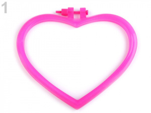 Vyšívací rámeček srdce