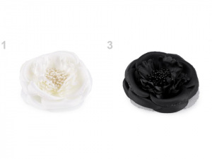 Brož / ozdoba růže Ø10,5 cm