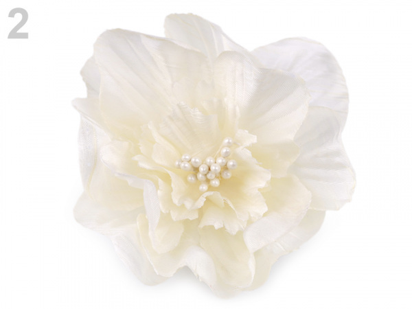 Brož / ozdoba růže Ø10 cm