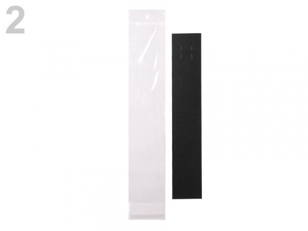 Karta na bižuterii s visačkou a sáčkem 40x220 mm