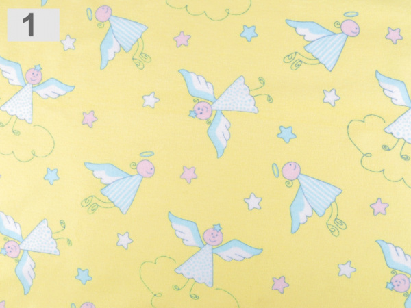 Flanel jednostranný mix dětských motivů