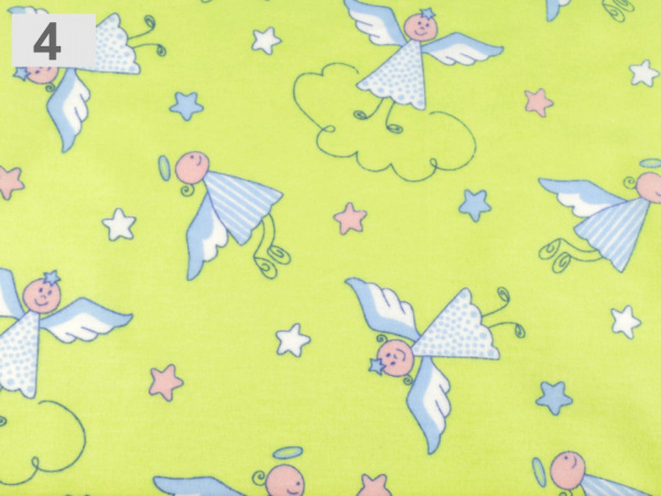 Flanel jednostranný mix dětských motivů