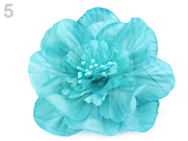 Brož / ozdoba růže Ø10 cm