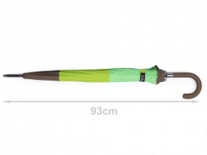 Velký rodinný deštník s pruhy