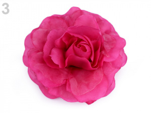 Brož / ozdoba růže Ø10 cm