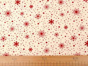 Bavlněná látka vločky