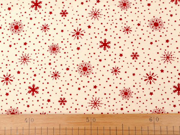 Bavlněná látka vločky