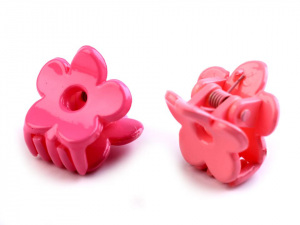 Skřipec do vlasů srdce / květ