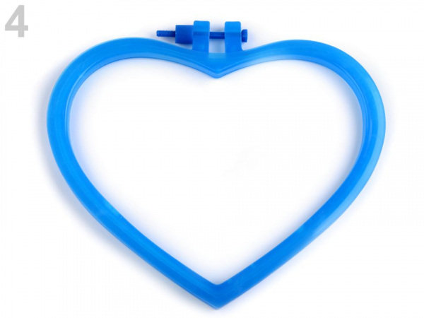 Vyšívací rámeček srdce