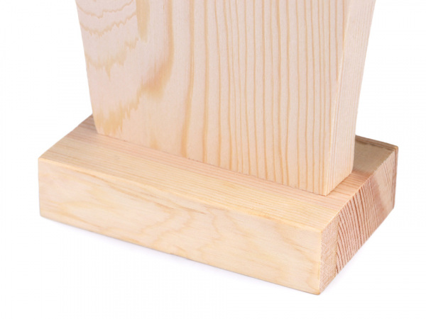 Stojan aranžovací dřevěný střední