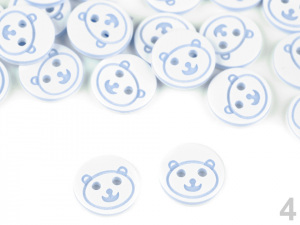 Knoflík dětský velikost 20"