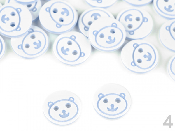 Knoflík dětský velikost 20"