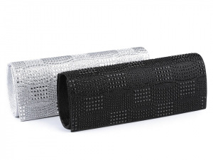 Kabelka - psaníčko lurexové s kamínky 2. jakost