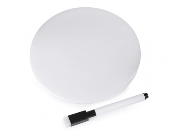 Velká stíratelná placka se stojánkem a popisovačem