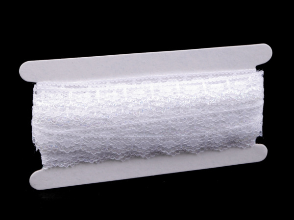 Silonová krajka s AB efektem šíře 14 mm