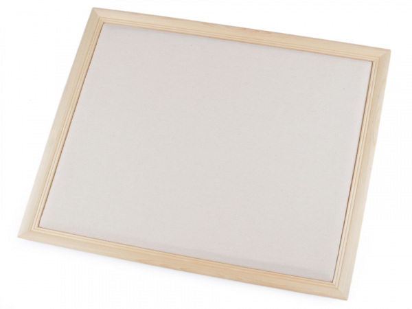 Dřevěný rám / nástěnka k aranžování 32x36 cm