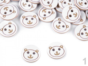 Knoflík dětský velikost 20"