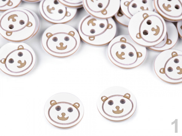 Knoflík dětský velikost 20"