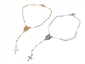 Desátek / růženec z nerezové oceli