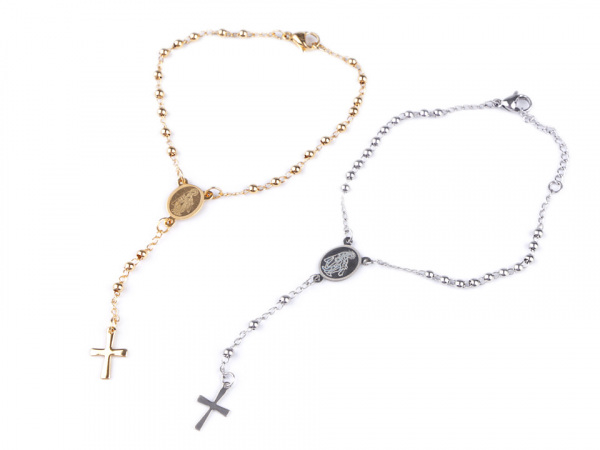 Desátek / růženec z nerezové oceli