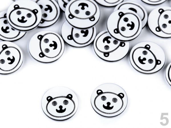 Knoflík dětský velikost 20"