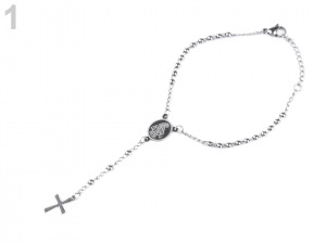 Desátek / růženec z nerezové oceli