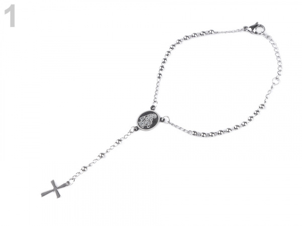 Desátek / růženec z nerezové oceli