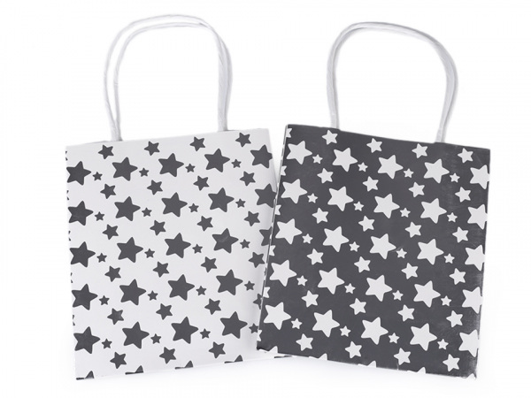 Dárková taška metalická, malá velikost, sada 2 ks