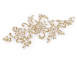 Aplikace / vsadka k dozdobení 11x26 cm