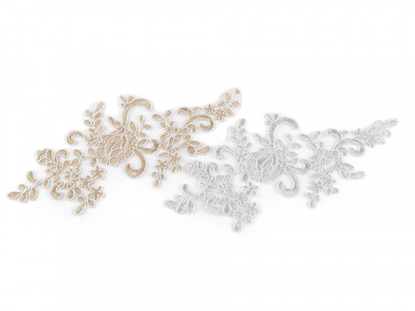 Aplikace / vsadka k dozdobení 11x26 cm