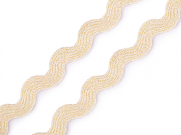 Bavlněná hadovka - vlnovka šíře 5 mm