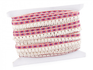 Prýmek indiánský s třásněmi šíře 20 mm 2. jakost