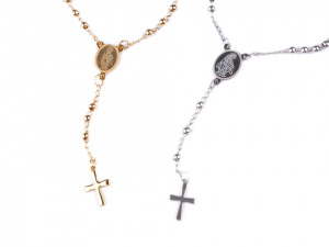 Desátek / růženec z nerezové oceli